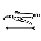 HiKOKI( высокий ko-ki) AW18DBL(SA) для для замены распылительный пистолет Ran s комплект (SA) 376440