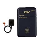 長信ジャパン GB-POWER 28V バッテリーセット GB428PD 大容量 84.7Wh 28V対応 防塵防水IP54 作業着用ファン対応 保証付き モバイルバッテリー USB-C搭載 PD45W対