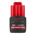 ミルウォーキー  M12 HB2.5 JP  M12 FUEL  M12 2.5AHパワーブーストバッテリー【バッテリー1個】12V 2.5Ah