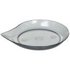 Yamato пластик PON plate 3 номер серый . тарелка Police chi Len 104×98×14mm примерно 16g глубина 98mm