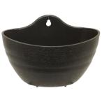 大和プラスチック フレグラー壁掛 24型 ダークブラウン プランター用ポット 240×150×165mm 容量2.0L