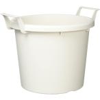  Yamato пластик горшок * посадочная машина Glo u контейнер 24 type белый 280×240×H216mm емкость 5.5L