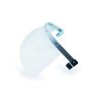 DBLTACT フェイスシールド ヘルメット型 球面 クリア DT-HFS-CQ 装着方法、カラー、カタチが選べる フェイスシールド