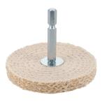 H&amp;H шестиугольник ось ось есть нержавеющая сталь полировка для ткань полировка 75mm HAS6-75