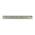 シンワ測定 アルミ直尺 アル助 30cm シャンパンゴールド 65417