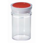 BeHAUS ラボランスチロール棒ビン 120ml RV-120 粉末や錠剤などの保存に 新潟精機