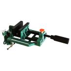 SSPOWER アルミバイス 100mm AV-100 ボール盤などに取り付けての穴あけ作業に パオック