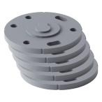 BAUHAUS( bow house ) stain aqua направляющие полимер проставка AQ-SP25 t25mm 040-3085