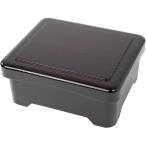 福井クラフト 重箱 日本製 耐熱 木目丼重 溜内朱 3-635-2