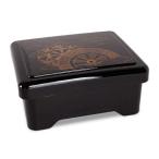 J-kitchens 鰻重箱 うな重 重箱 食洗機対応 耐熱 天竜丼重 梨地御所車内朱塗 鰻 (うなぎ) 重