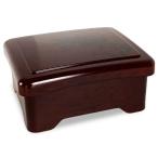 J-kitchens 鰻重箱 日本製 鰻 容器 うな重 重箱 光月丼重 後藤塗モミジ内朱塗 鰻 (うなぎ) 重