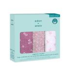 aden + anais(エイデンアンドアネイ) オーガニック コットン ウォッシュクロス 3枚入り heritage floral 3