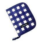 ハンナフラ(Hanna Hula) 母子手帳ケース Mサイズ ギンガムネイビー