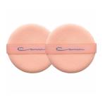 浪華パフ キャノン エバーソフト スポンジパフ 2個セット 日本製 約[ファイ]80×1.2mm 大きいサイ