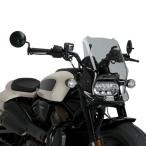 ショッピングGENERATION Puig 21321H NEW GENERATION SPORT (SMOKE) SPORTSTER S RH1250S (21-23) プーチ スクリーン カウル