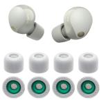 ショッピングwf-1000xm4 VSuRing イヤーピース ソニー用 WF-1000xm5 交換用 8個 低反発ウレタン製 耳垢ガード フィルター付 Fit