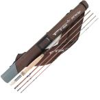 Maxcatch V-gold нахлыстовое удилище IM12 чёрный свинец 4 деталь fly рыбалка удилище mese* камера имеется (Size:4/