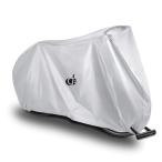 自転車カバー サイクルカバー 防水 厚手 丈夫 210D 撥水加工 UVカット風飛び防止 収納袋付 破れに