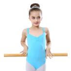 ( little sing) Little Thing ребенок / Junior для балет Leotard хлопок художественная гимнастика простой длина ног зажим есть 