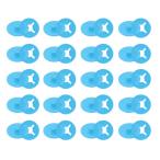 PATIKIL бег bi скоба зажим 20 шт гонки bib панель застежка-молния гонки number 