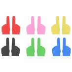 PATIKIL Mini пена палец 13 cm 24 шт blank DIY чирлидинг пена палец spo 