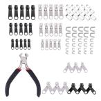  молния ремонт комплект плоскогубцы имеется шитье для замены DIY молния застежка-молния .. обивка кошелек шитье / ручная работа /