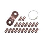 (ROROFORES) свободный металлические принадлежности тросик кольцо имеется 20 шт. комплект bronze 