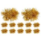 SUPVOX чирлидинг pompon12 шт. комплект металлик Gold для запястья эластичный частота имеется легкий p