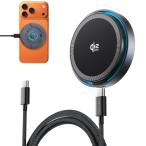 THREEKEY MagSafe зарядное устройство высота вращение охлаждающий вентилятор * эффект .... двусторонний магнит тип кружка safe зарядное устройство Qi2.2 25W