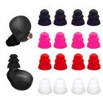 ショッピングwf-1000xm4 JNSA トリプルフランジ イヤーチップ ソニー WF 1000XM4/1000XM3/C500/Link Buds S 8ペア 4色 シリコン 対応機