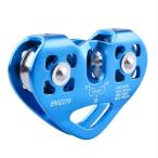 Azarxis 30kN микро шкив climbing шкив двойной подшипник трос шкив ma