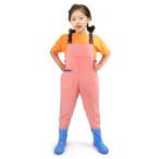 (GUGULUZA) детский забродный полукомбинезон туловище есть сапоги девушка Boy водонепроницаемый брюки . грязный легкий .. надеты легко 