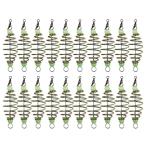 GANAZONO 20 шт. комплект люминесценция бисер имеется уголь элемент сталь производства рыболовная приманка держатель легкий compact рыболовная приманка inserting ke