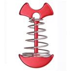 2ndOP палатка колок уличный кемпинг брезент для фиксация . рыба springs aluminium сплав ( красный )