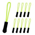  молния tab10 шт. комплект общая длина 6.5cm молния тянуть черный / светло-зеленый застежка-молния .