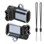 YGTBSR Garmin Garmin для Type-C конверсионный адаптор Fenix 7 7S 7X 6 6S 6X 5 5S 5X Plus,Venu 2 3 Sq Music,ForeA