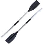 2 шт. комплект aluminium *6 деталь * все + лопасть for резиновая лодка байдарка каноэ лодка pado