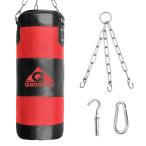 パンチバッグ GROOFOO サンドバッグ ボクシング 散打 体鍛え フィットネス 格闘技 気分転換 ストレ