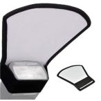 HJ фотосъемка для плоский отражатель серебряный flash диффузор стробоскоп диффузор отражатель (2