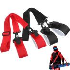 iplusmile лыжи ремешок доска фиксация для 2 шт. комплект лыжи частота регулировка возможность плечо ремень перевозка удобный s