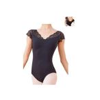 ProDance( Pro Dance ) черный половина cup простой модный балет Leotard PLHA020N (M)