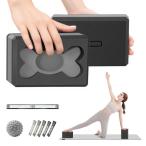 HAPBEAR йога блок стрейч блок 2 шт. комплект l эспандер 5шт.@&amp; массаж bo-