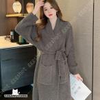 バスローブ 薄手 七分袖 膝丈 レディース メンズ 風呂 通気 温泉 ナイトガウン 寝巻き パジャマ 寝間着 カップル ホームウェア 部屋着 ルームウェア ホテル