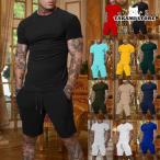  выставить мужской тренировочный 2 позиций комплект новый продукт лето мужской короткий рукав короткий хлеб верх и низ в комплекте большой размер мужской fashion casual 