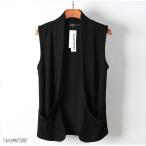 ベスト メンズ ジレベスト ジップアップ ノースリーブ ブラック グレー ファッション リゾート 個性的  カジュアル