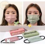 ショッピング血色マスク 血色マスク スク 使い捨て 50枚入り 大人用 ウィルス 感染予防 3層構造 不織布マスク 平ゴム カラーマスク コロナ対策 ローズピンク グリーン カーキ