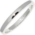 カルティエ 指輪 Pt950 バレリーナ ウェディングリング 幅2.1ミリ B40719