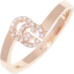 グッチ 指輪 K18PG ダイヤ23P(0.05ct) GGランニングリング 457127 J8540 5702