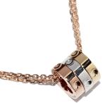ルイヴィトン ペンダントネックレス K18YG K18WG K18PG ペンダント アンプラント トワオール ペンダントネックレス Q93671