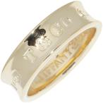 ティファニー 指輪 K18YG 1837 ミディアム リング 幅6ミリ